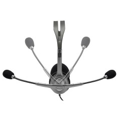 Logitech Stereo H111 Wired Headset - High-Quality Sound, Comfortable Fit, Sleek Black Design - Perfect for Gaming & Calls